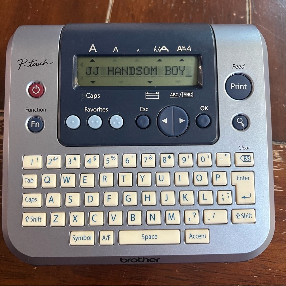 Brother P-Touch Model PT-1280 Electronic Home and Office Labeling System Labeler